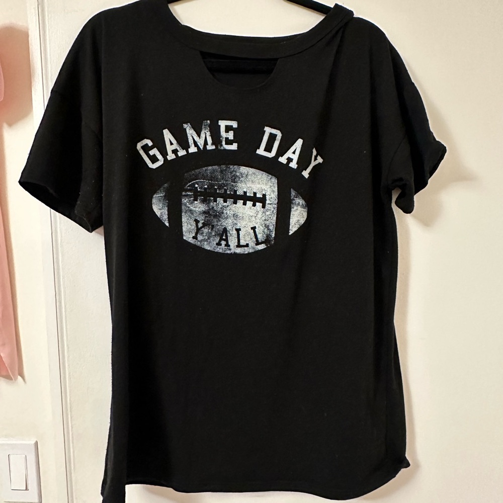 Promesa Black Graphic 'Game Day Y'All' Tee